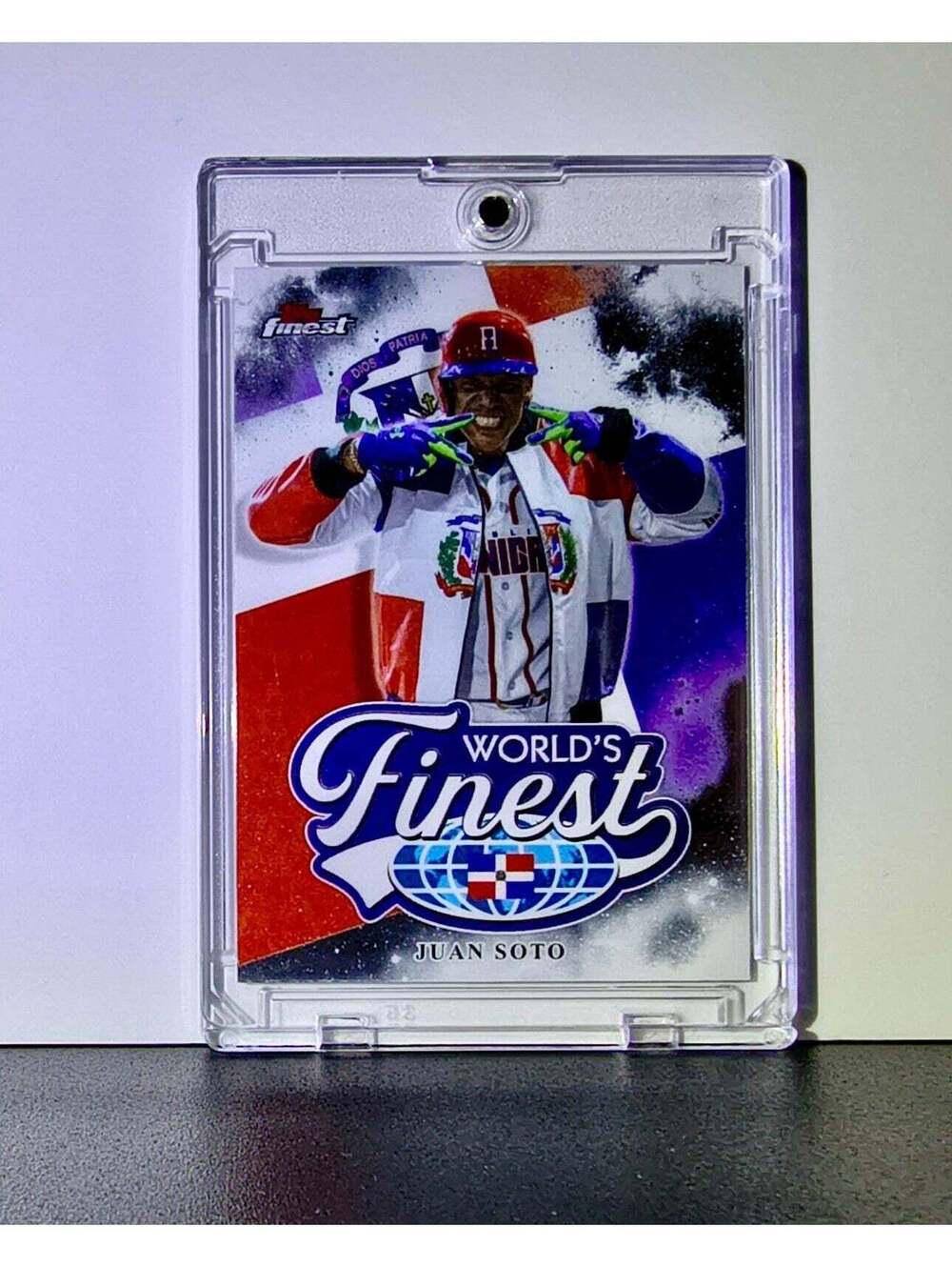 Juan Soto 2026 MLB Topps Finest #WF-19 Refractor World's Finest New York Mets